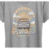 Women's - Ford - Bronco Rare Breed Retro Nature Scene Short Sleeve Graphic T-Shirt - 2 of 4