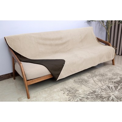 Catalonia Waterproof Bed Blanket for Womens Mens, Cozy Fleece Lining Throws for Bed Essentials, Protector Cover for Couch Bed
