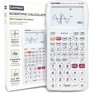 CATIGA CS229 Scientific Calculator with Graphics Functions, Multiple Modes with Intuitive User Interface, for Beginner and Advanced Courses - 1 of 4