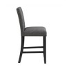 NicBex Set of 2 Bar Stools for Kitchen Island,Modern Counter Bar Stools with Wooden Legs,Bar Chairs for Dining Rooms,Kitchens Islands,Gray - 3 of 4