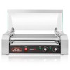 Olde Midway Electric Hot Dog Roller Grill Machine with Glass Cover, Commercial Grade - 3 of 4