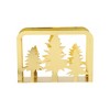Unique Bargains Napkin Holder Hand Wash Only Christmas Tree Napkin Holder Iron 5.31"x1.57"x3.82" 1 Pc - 4 of 4