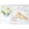 C&F Home "Cotton Tails & Bunny Trails" Easter Rabbit Embroidered Cotton Waffle Weave Kitchen Dishtowel - 3 of 4
