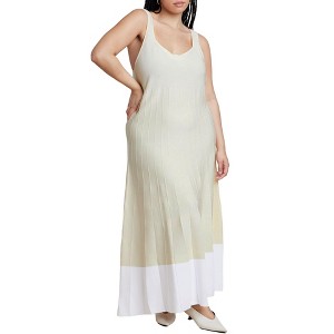 eloquii sweater dress Two Tone Pull on ELOQUII Women's Plus Size Off