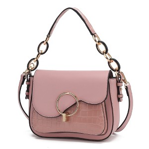 MKF Collection Fantasy Croc Vegan Leather Women's Shoulder Crossbody Bag by Mia K - 1 of 4