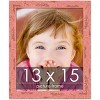 PosterPalooza | Shabby Chic Pink Picture Frame - UV Acrylic, Foam Board Backing, Hanging Hardware - 2 of 4