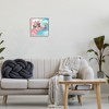 Stupell Industries Butterfly Kisses Pink Fantasy Unicorn Flower Blossoms Framed Giclee Art - 2 of 4