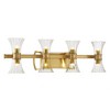 Savoy House Bennington 8 - Light Vanity in  Warm Brass - 2 of 3