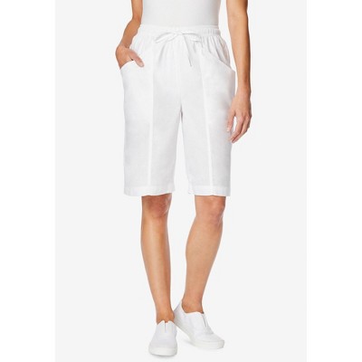Woman Within Plus Size Boardwalk Front Seam Short