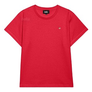 Dalix Womens Lil Peach Lightweight High Waisted Tee - 1 of 4