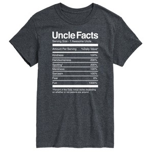 Men's - Instant Message - Uncle Facts Short Sleeve Graphic T-Shirt - 1 of 4