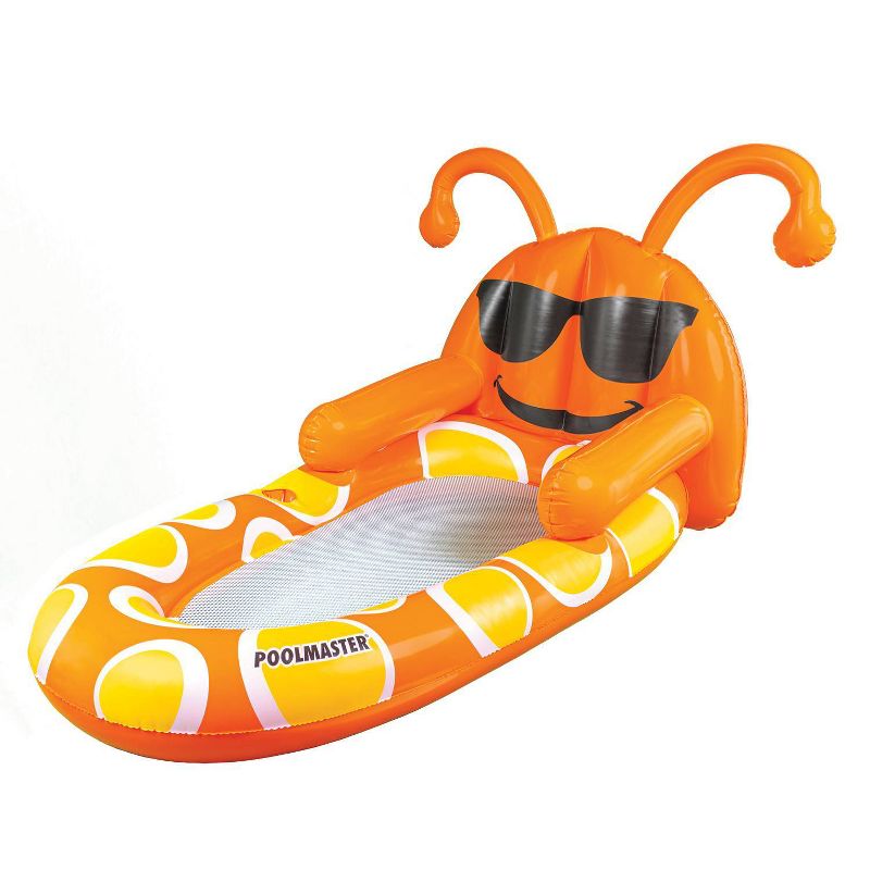 Poolmaster Waterbug Lounge Inflatable Swimming Pool Float, 1 of 3