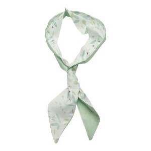 Unique Bargains Women's Leaves Long Ribbon Headband Green 1 Pc - 1 of 4