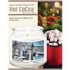 Courtside Market Winter Wonderland Hot Cocoa 12.8oz Soy Wax Candle Glass Jar with Brushed Silver Metal Lid - 3 of 3