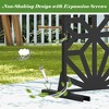 CAVINAS Metal Decorative Screen and Panels with Free Standing, Freestanding Outdoor Indoor Privacy Screen, Decorative Privacy Screen - 2 of 4