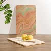 Marta Barragan Camarasa Abstract A sea of dunes I Rectangle Cutting Board - Deny Designs - 3 of 3