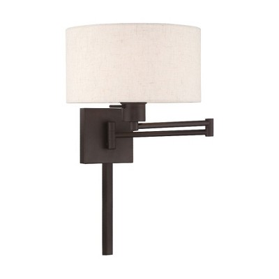 Livex Lighting 1 - Light Wall Light in  Bronze
