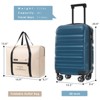 Coolife Hardshell ABS Carry-On Luggage with Spinner Wheels, Lightweight Travel Suitcase Set with Foldable Duffel Bag for Men & Women, 20Inch - 4 of 4