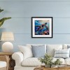 Stupell Industries Rainbow Sea Turtle & Bubbles Framed Print Under Glass Art - 3 of 4