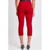 Women's Hyperstretch Pull On Capri With Side Slit - YMI - 3 of 4