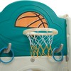 Infurnic Baby Activity Gyms 9-in-1 Kids Slide Playset, Bus-Themed Freestanding Castle, PE and PP Materials, Multicolored, 37.21"*14.18"*21.26" - 3 of 4