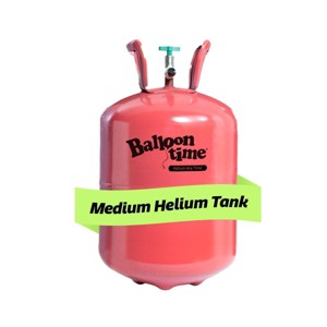 9.5" Medium Helium Balloon Kit: Balloon Time Multicolor Steel Tank for All Occasions - 1 of 4