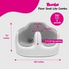 Bumbo Infant Baby Sit up Floor Seat LITE with Cushioned Seat and Safety Strap, Age 6 -12 Months, Perfect Baby Shower Gift, Cool Grey - 2 of 4