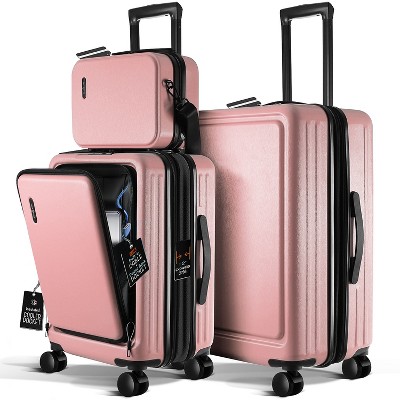 TravelArim Luggage Sets, Suitcase with Spinner Wheels, Durable Hard Shell Suitcase Set, Expandable Travel Suitcases