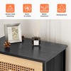 Pellebant Vertical Dresser for Bedroom Storage Tower 5-Drawer Steel Frame Wood Top Easy Pull Non-woven Fabrics Drawer - 3 of 4