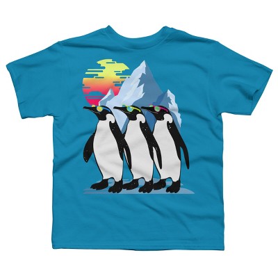 Boy's Design By Humans North Pole Summer By clingcling T-Shirt