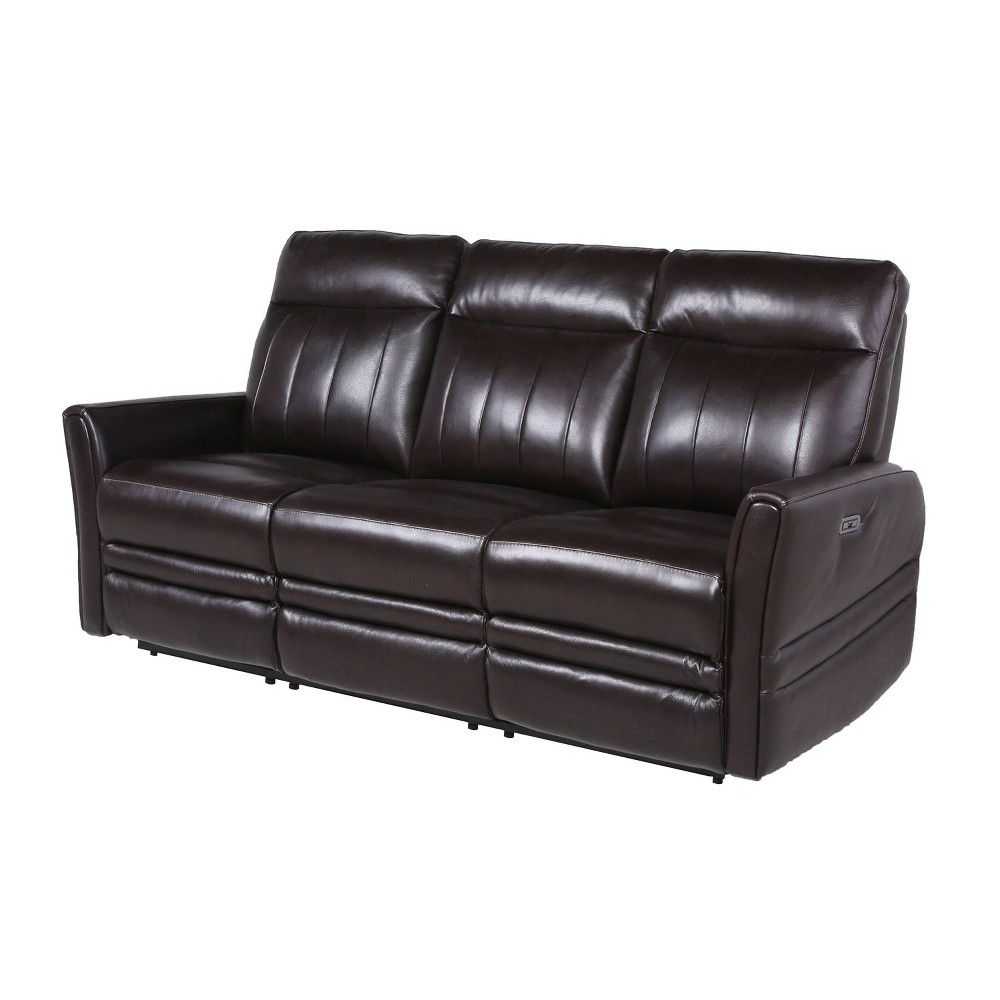 Photos - Sofa Coachella Power Recliner  Brown - Steve Silver Co.