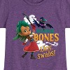 Girls' - Santiago of the Seas - Bonnie Bones Queen of the Pirates Fitted Short Sleeve Graphic T-Shirt - 2 of 4