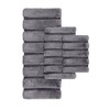 Kumasinova Tufted Pearl Channel Bathroom Rugs, Washable Rug, High-Low Stripe Bath Rug, Non-Skid Door Mat, Area Rug, Oeko-Tex Certified - 4 of 4