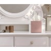 LunaLulinlk Blush Pink Square Tissue Box Cover - 2 of 4