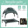 LOVMOR  Elevated Portable Dog Cot Pet Bed with UV Protection Canopy Shade - 3 of 4