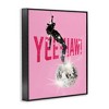 Stupell Industries Yeehaw Disco Cowgirl, 14" x 11" - 3 of 4