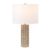 Remi 23.5 Inch Travertine Table Lamp - Beige - Safavieh. - image 3 of 4