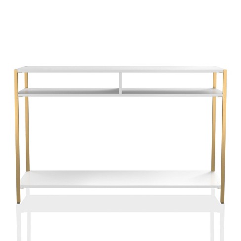 Gold console best sale table target