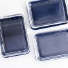 Dura Culina® 12pc 3-Cup Size Rectangular Stackable Glass Food Container Set - 3 of 4