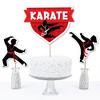 Big Dot of Happiness Karate Master - Martial Arts Birthday Party Centerpiece Sticks - Table Toppers - Set of 15 - 3 of 4