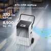 Moiswell Commercial Dehumidifier with Pump - Covers Large Spaces up to 7,500-8,000 Sq Ft - 4 of 4