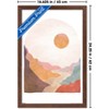 Trends International Reinders: Abstract - Mountain Landscape Framed Wall Poster Prints - 3 of 4