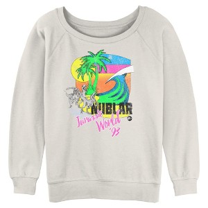 Juniors Jurassic World Retro 93 Surf Nublar Sweatshirt - 1 of 3