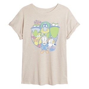 Women's - Rocko's Modern Life - Rockos Modern Life Oversized Graphic T-Shirt - 1 of 4