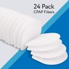 Impresa 24 Pack CPAP Filters Compatible with ResMed AirMini CPAP Machine - Fine Hypoallergenic Air Filters CPAP Supplies - 2 of 4