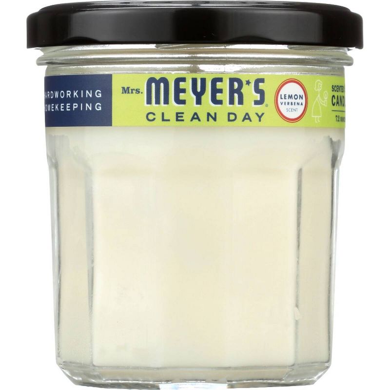 Mrs. Meyer's Clean Day Lemon Verbena Soy Candle Jar - Case of 6/7.2 oz, 3 of 6