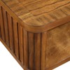 UPHA 41.5-Inch Rectangular Table with Solid Wood Legs - 4 of 4