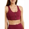 Women's Night Track Zip Sports Bra - YEAR OF OURS - 2 of 3