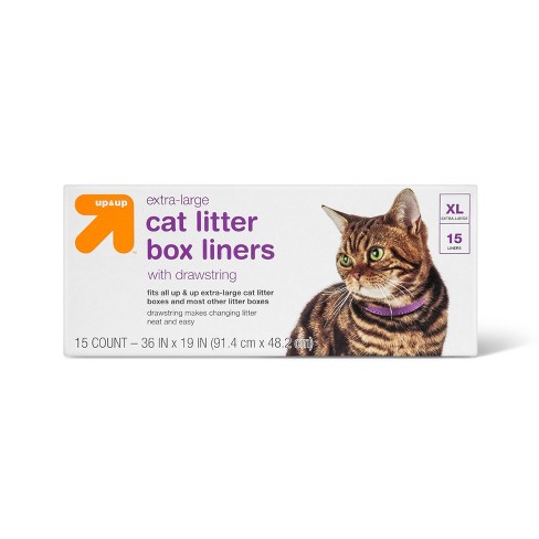 Cat Litter Liners Xl 15ct Up Up Target