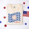 Simply Sage Market Women's America Vibes Stacked Short Sleeve Garment Dyed Tee - 2 of 2